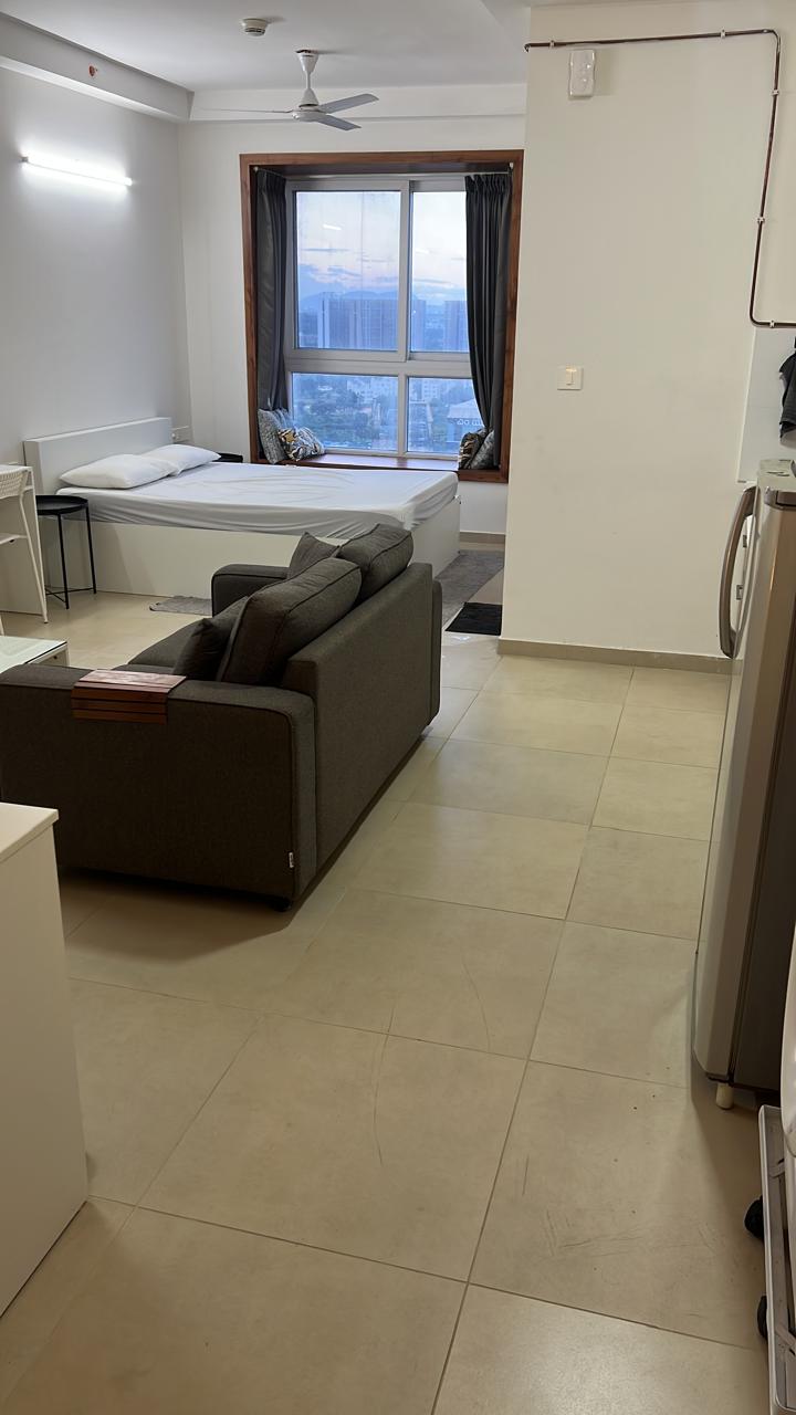 Studio interior at Nikoo Homes 2
